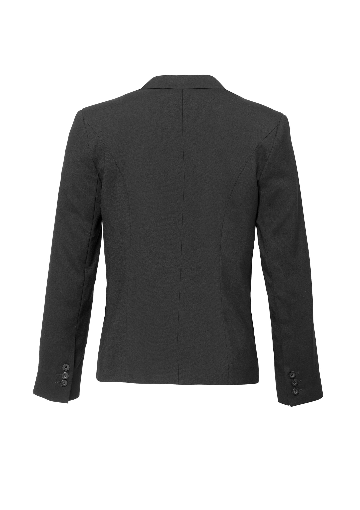 BIZ CORPORATES Womens Cool Stretch Short Jacket with Reverse Lapel 60113 Clearance