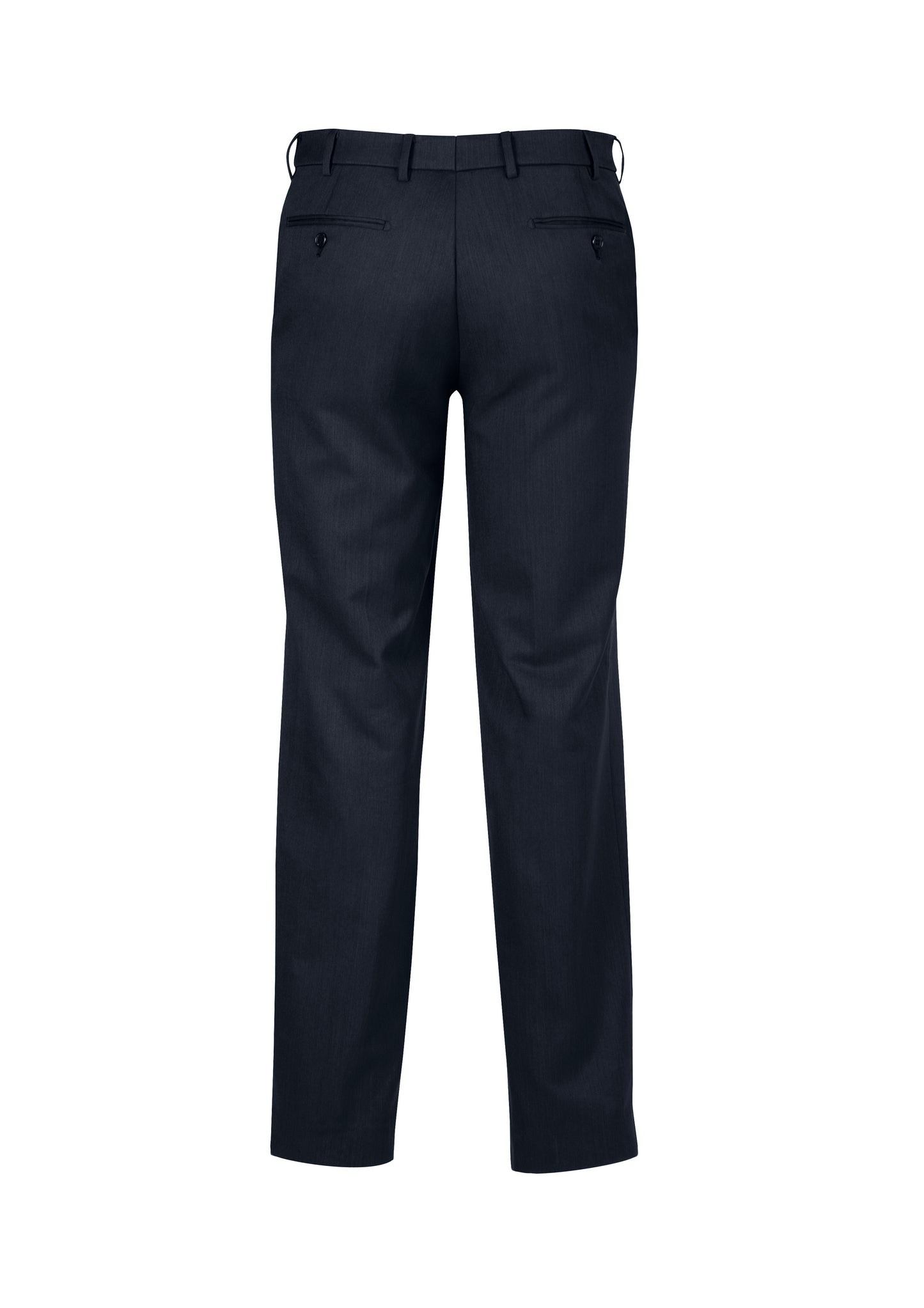 BIZ CORPORATES Mens Cool Stretch Flat Front Pant (Stout) 70112S