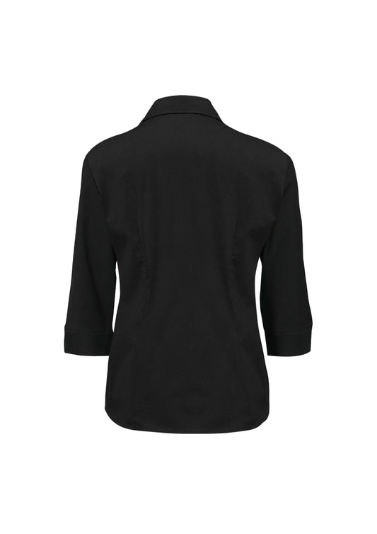 BIZ COLLECTION Womens Metro 3/4 Sleeve Shirt LB7300