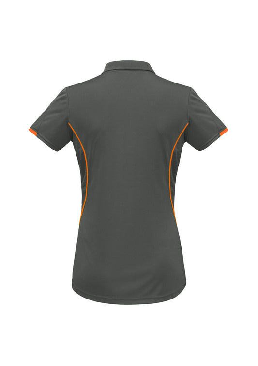 BIZ COLLECTION Womens Razor Short Sleeve Polo P405LS