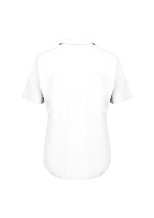 BIZ CORPORATES Womens Dahlia Short Sleeve Blouse RB365L