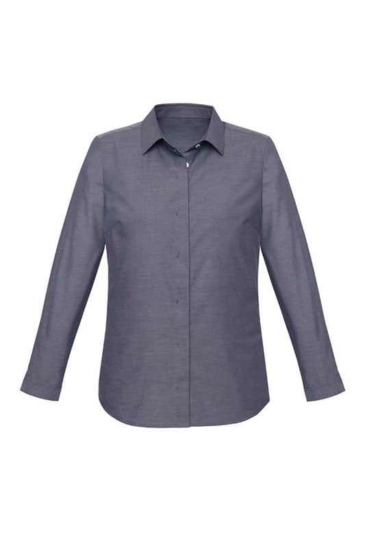 BIZ CORPORATES Womens Charlie Long Sleeve Shirt RS968LL Clearance