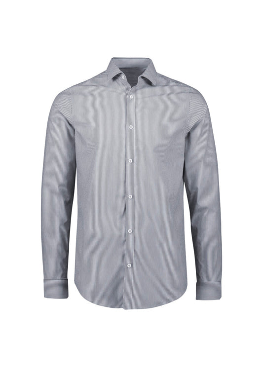 BIZ COLLECTION Mens Conran Tailored Long Sleeve Shirt S337ML Clearance