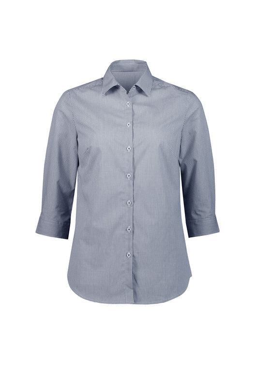 BIZ COLLECTION Womens Bristol 3/4 Sleeve Shirt S338LT