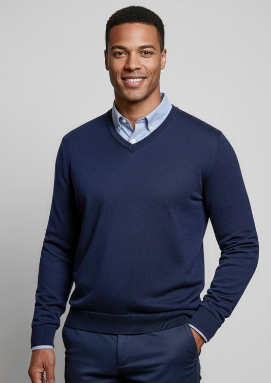 BIZ COLLECTION Mens Roma Knit Pullover WP916M