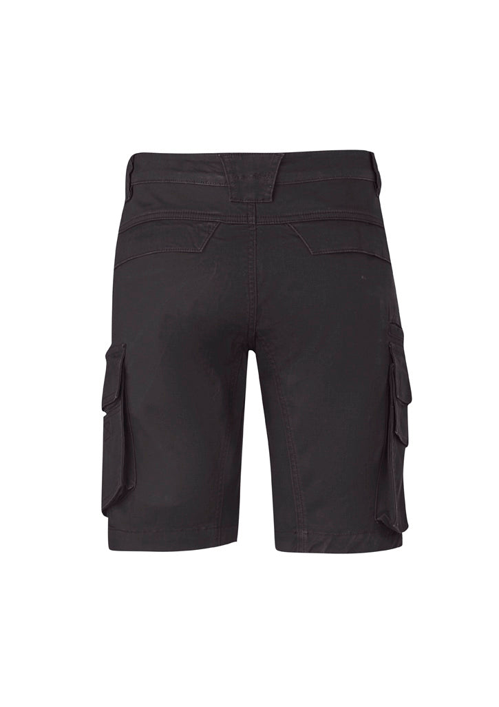 SYZMIK Mens Streetworx Curved Cargo Short ZS360 Clearance
