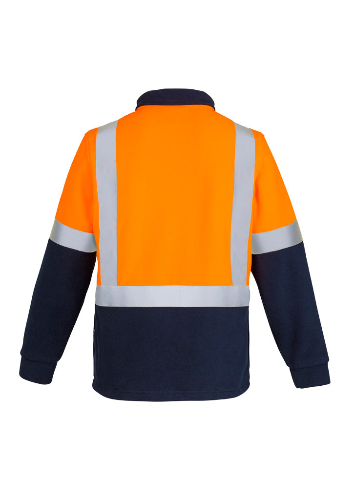 SYZMIK Unisex Hi Vis Polar Fleece Pullover - Shoulder Taped ZT462