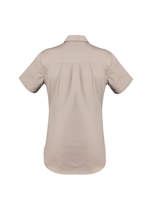 SYZMIK Womens Lightweight Tradie Short Sleeve Shirt ZWL120