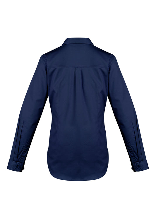 SYZMIK Womens Lightweight Tradie Long Sleeve Shirt ZWL121