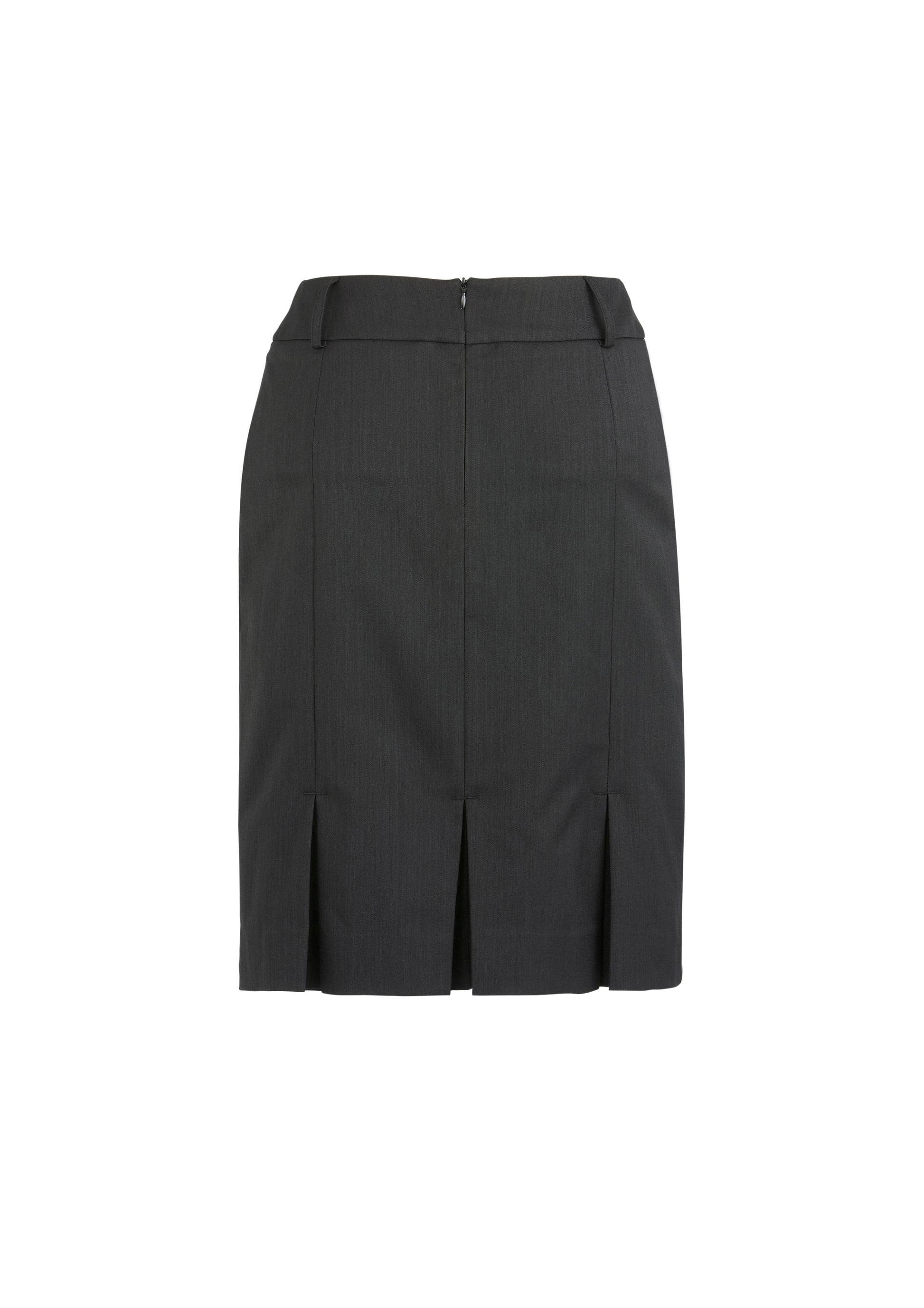 BIZ CORPORATES Womens Cool Stretch Multi-Pleat Skirt 20115