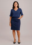 BIZ CORPORATES Womens Siena Bandless Pencil Skirt 20717