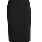 BIZ CORPORATES Womens Comfort Wool Stretch Relaxed Fit Lined Skirt 24011