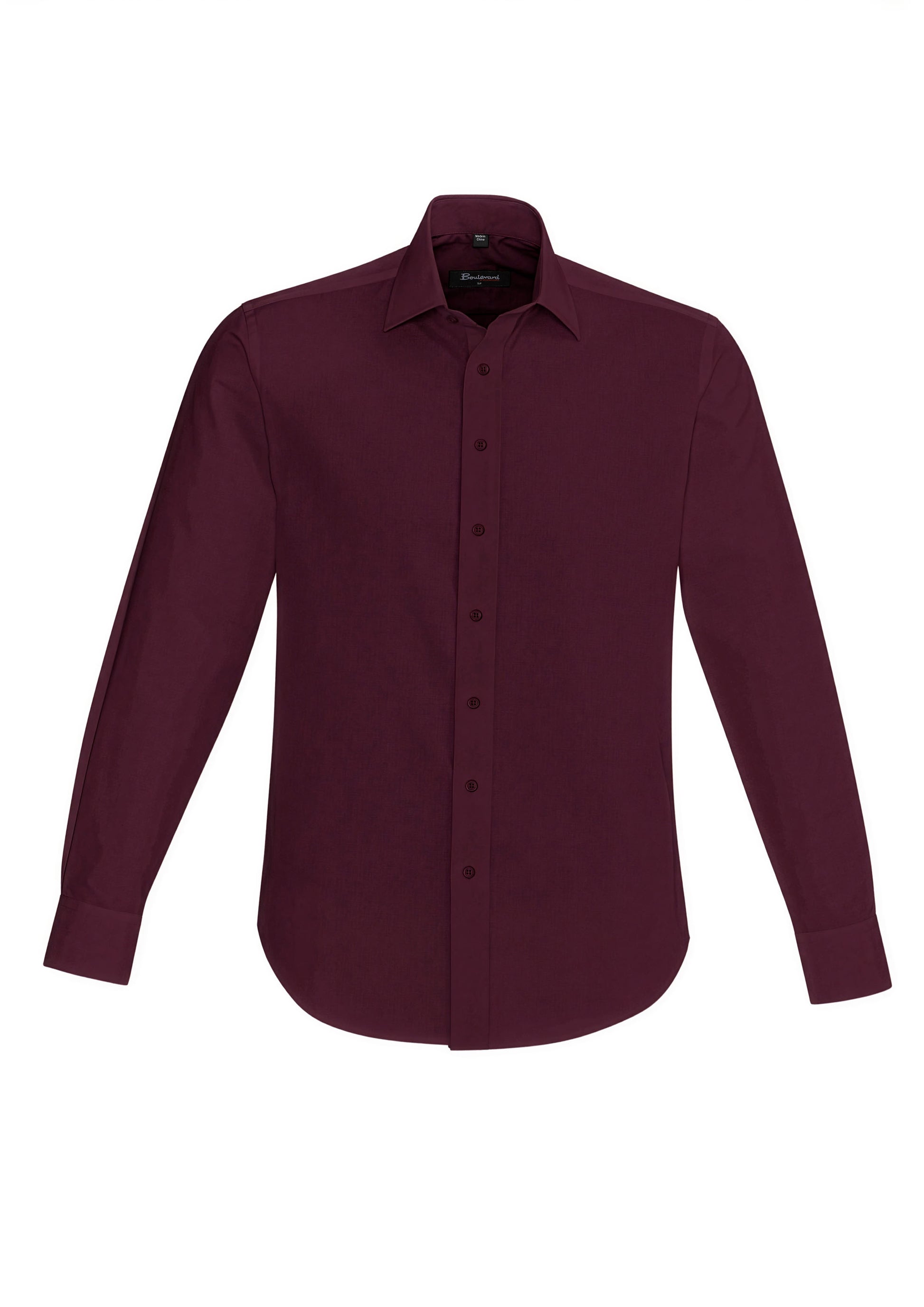 BIZ CORPORATES Mens Hudson Long Sleeve Shirt 40320