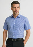 BIZ CORPORATES Mens Newport Short Sleeve Shirt 42522