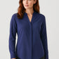 BIZ CORPORATES Womens Juliette Long Sleeve Blouse 44210