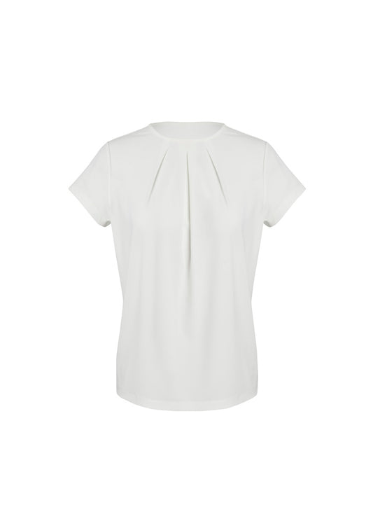 BIZ CORPORATES Womens Blaise Short Sleeve Top 44412