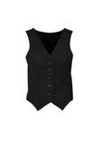 BIZ CORPORATES Cool Stretch Womens Peaked Vest 50111 Clearance