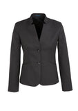 BIZ CORPORATES Womens Cool Stretch Short Jacket with Reverse Lapel 60113 Clearance