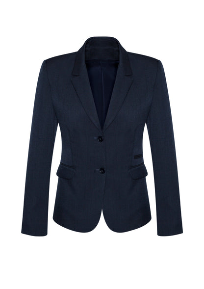 BIZ CORPORATES Womens Cool Stretch 2 Button Mid Length Jacket 60119