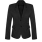 BIZ CORPORATES Womens Comfort Wool Stretch 2 Button Mid Length Jacket 64019