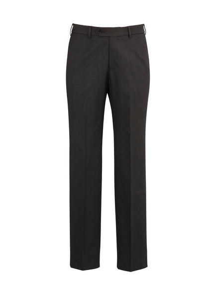 BIZ CORPORATES Mens Cool Stretch Flat Front Pant (Stout) 70112S Clearance