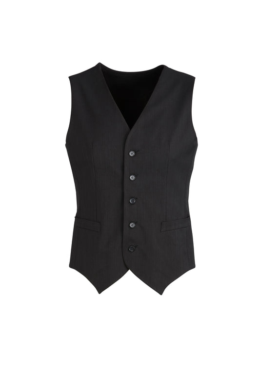 BIZ CORPORATES Cool Stretch Mens Peaked Vest 90111 Clearance