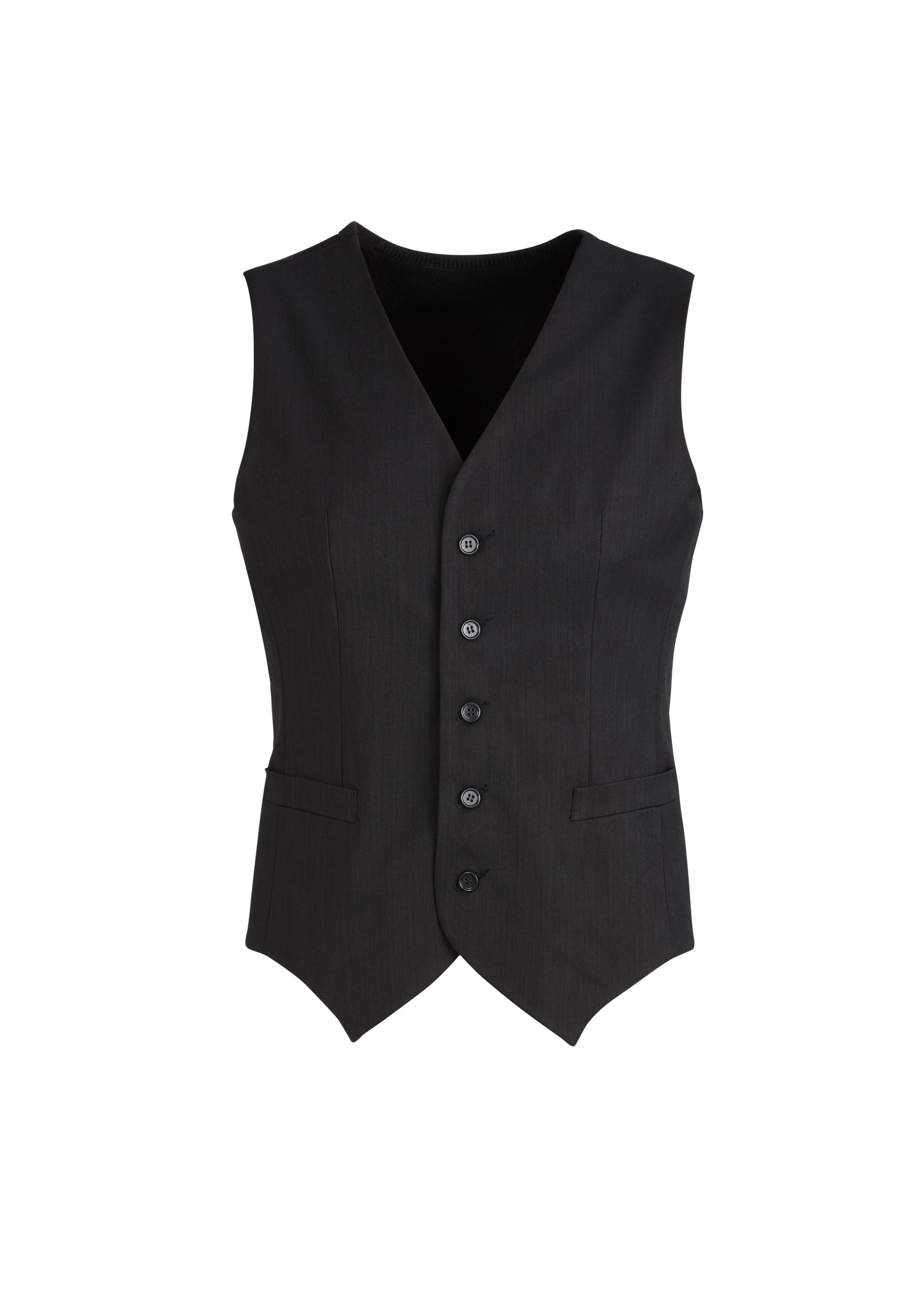 BIZ CORPORATES Cool Stretch Mens Peaked Vest 90111 Clearance