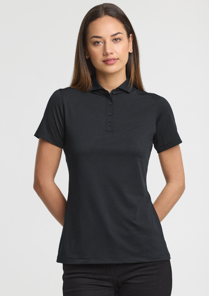 BIZ COLLECTION Womens Phoenix Short Sleeve Polo BP2610LS