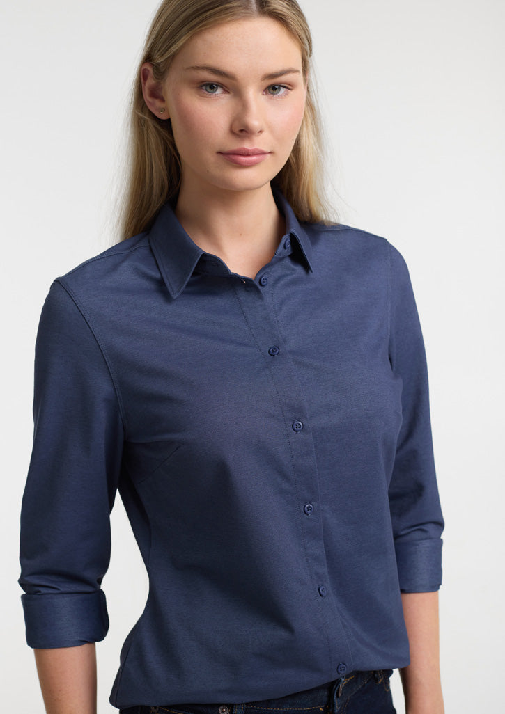 BIZ COLLECTION Womens Venture Long Sleeve Shirt BS2619LL