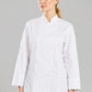 BIZ COLLECTION Womens Gusto Long Sleeve Chef Jacket CH430LL