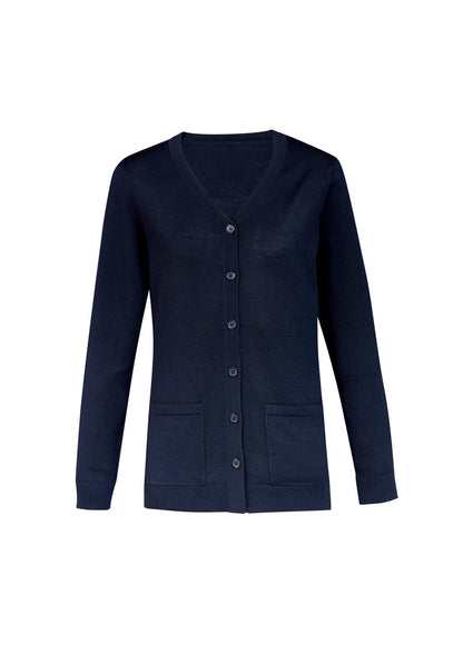 BIZ CARE Womens Button Front Knit Cardigan CK045LC