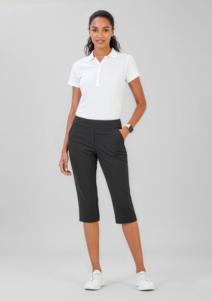 BIZ CARE Womens Jane 3/4 Length Stretch Pant CL040LL