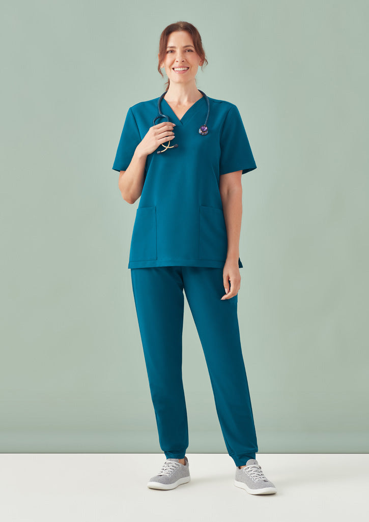 BIZ CARE Womens Pulse Jogger Scrub Pant CL541LL