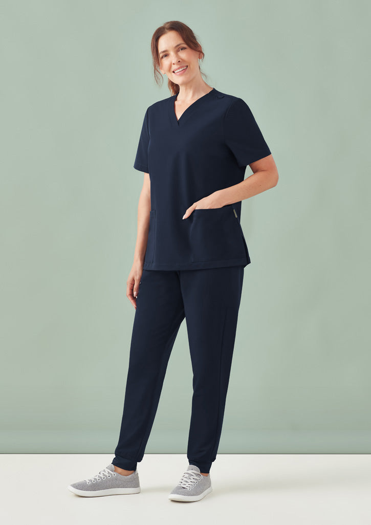BIZ CARE Womens Pulse Jogger Scrub Pant CL541LL