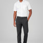 BIZ CARE Mens Comfort Waist Flat Front Pant CL958ML