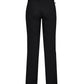 BIZ CARE Mens Comfort Waist Flat Front Pant CL958ML