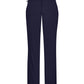 BIZ CARE Mens Comfort Waist Flat Front Pant CL958ML