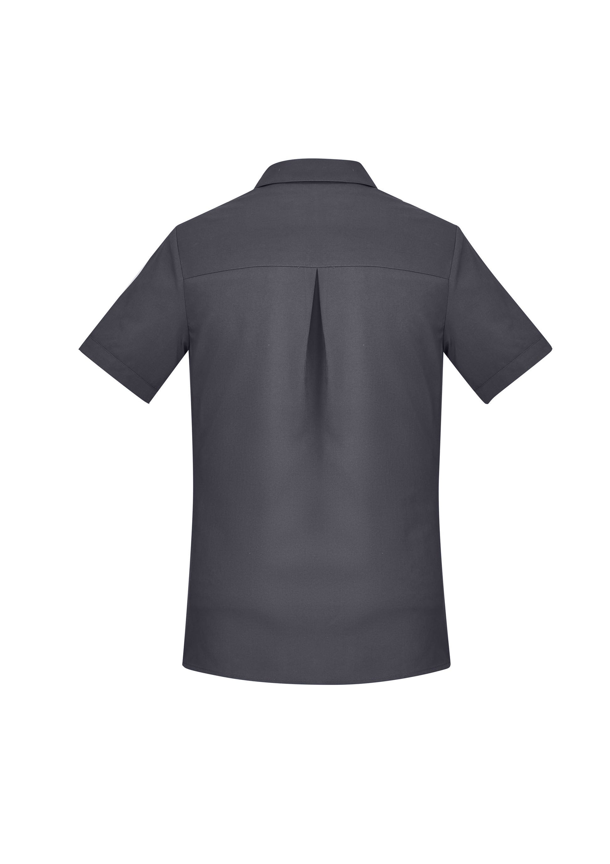 BIZ CARE Womens Florence Plain Short Sleeve Shirt CS947LS