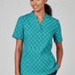 BIZ CARE Womens Florence Daisy Print Tunic CS950LS