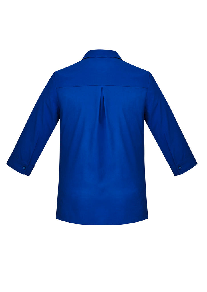 BIZ CARE Womens Florence Plain 3/4 Sleeve Shirt CS951LT Clearance