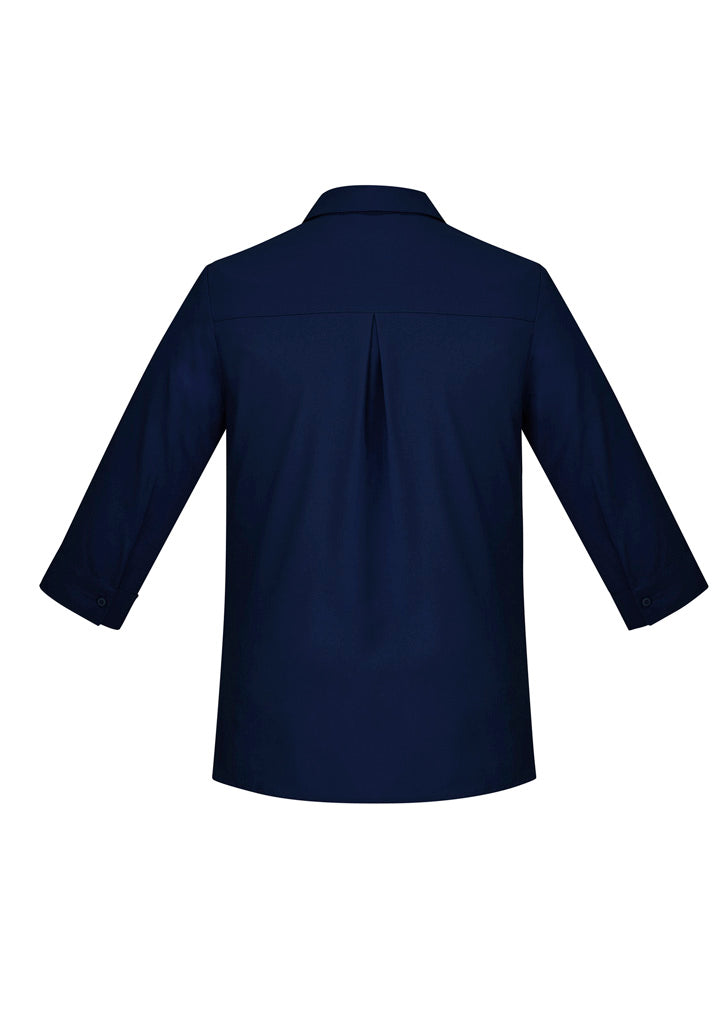 BIZ CARE Womens Florence Plain 3/4 Sleeve Shirt CS951LT Clearance