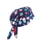 BIZ CARE Unisex Printed Scrub Cap CSC245U