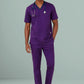 BIZ CARE Mens Riley Stretch Scrub Top CST043MS