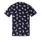 BIZ CARE Mens Printed Best Friends Scrub Top CST147MS Clearance