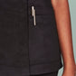BIZ CARE Womens Parks Zip Front Crossover Scrub Top CST240LS