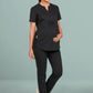 BIZ CARE Womens Rose Tunic Scrub Top CST243LS