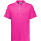 BIZ CARE Mens Pink Short Sleeve Polo CST313MS