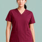 BIZ CARE Womens Avery V-Neck Scrub Top CST941LS