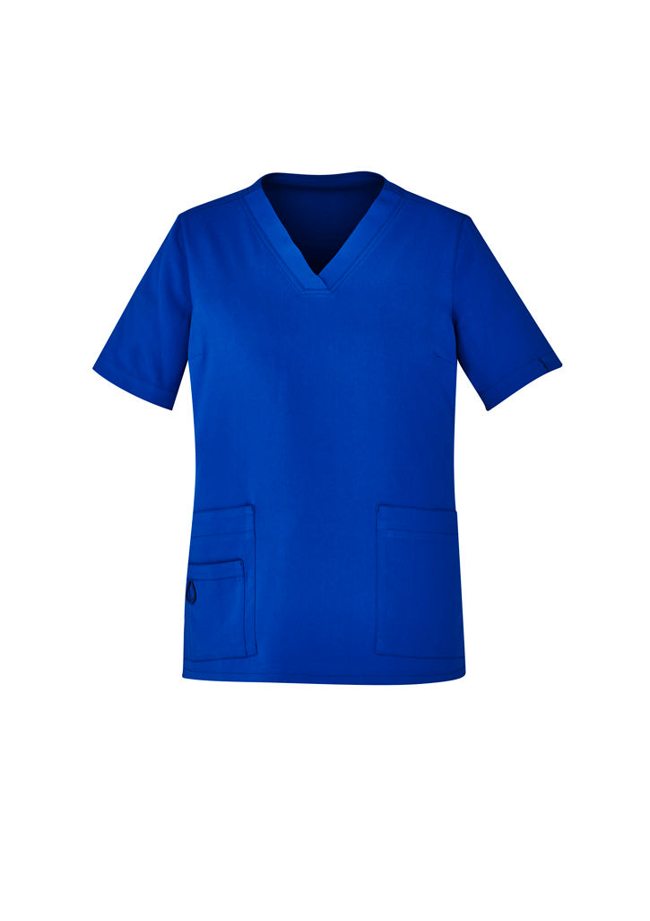 BIZ CARE Womens Avery V-Neck Scrub Top CST941LS