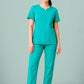 BIZ CARE Womens Avery Round Neck Scrub Top CST942LS